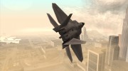 Lockheed Martin F-22 Raptor для GTA San Andreas миниатюра 2