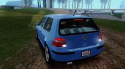 Volkswagen Golf v5 Stock para GTA San Andreas miniatura 4