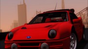 Ford RS200 Evolution 1985 для GTA San Andreas миниатюра 10