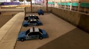 LSPD парковка para GTA San Andreas miniatura 2
