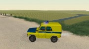УАЗ 469 Милиция для GTA San Andreas миниатюра 6