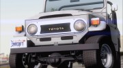 Toyota Land Cruiser J40 1980 para GTA San Andreas miniatura 24