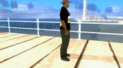 Футболка Осетия para GTA San Andreas miniatura 4
