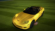 Chevrolet Corvette Grand Sport 2010 TT Black Revel для GTA Vice City миниатюра 8