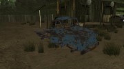 Старый, ржавый ГАЗ 53 для GTA San Andreas миниатюра 3