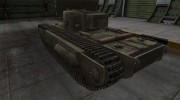 Пустынный скин для Churchill I для World Of Tanks миниатюра 3