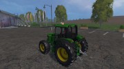 John Deere 6100 для Farming Simulator 2015 миниатюра 4