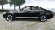 Mercedes-Benz S-Class 2007 для GTA 4 миниатюра 2