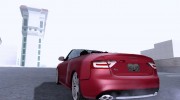 Audi S5 Cabriolet 2010 для GTA San Andreas миниатюра 2