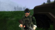 Армеец в очках для GTA San Andreas миниатюра 2