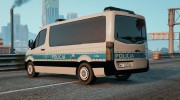 Polish Police Mercedes Sprinter (Polskiej Policji) para GTA 5 miniatura 2