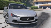 Maserati Ghibli S para GTA 5 miniatura 3