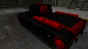 Черно-красные зоны пробития КВ-1С для World Of Tanks миниатюра 3