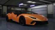 Lamborghini Huracan Performante Spyder 1.1 для GTA 5 миниатюра 1