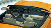 Ferrari California для GTA San Andreas миниатюра 10