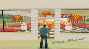 Новые текстуры пиццерии para GTA Vice City miniatura 2