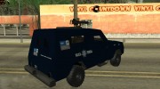 Armored Federal Police для GTA San Andreas миниатюра 4