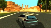 VW Scirocco III Custom Edition для GTA San Andreas миниатюра 3