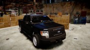 Ford F150 Liberty County Sheriff Slicktop for GTA 4 miniature 2