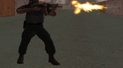 Сотрудник ППС в бронежилете для GTA San Andreas миниатюра 6