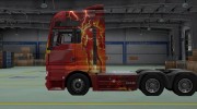 Скин Flash для MAN TGX для Euro Truck Simulator 2 миниатюра 2