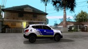 Nissan Qashqai Espaqna Police для GTA San Andreas миниатюра 5