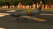 F 86 Sabre для GTA San Andreas миниатюра 2