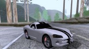 2006 Dodge Viper SRT10 для GTA San Andreas миниатюра 1
