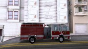 Pierce Pumpers. San Francisco Fire Departament E для GTA San Andreas миниатюра 4