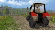 МТЗ 82.1 для Farming Simulator 2015 миниатюра 2