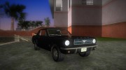 Ford Mustang 1965 for GTA Vice City miniature 2