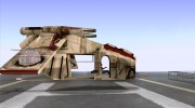 Republic Gunship из Star Wars para GTA San Andreas miniatura 5