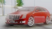 Cadillac CTS Sport Wagon 2010 for GTA San Andreas miniature 21