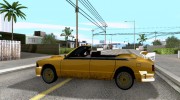 Taxi Cabrio для GTA San Andreas миниатюра 2