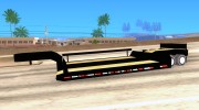 Trailer lowboy transport for GTA San Andreas miniature 3