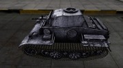Темный скин для PzKpfw II Ausf. J для World Of Tanks миниатюра 2