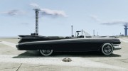 Cadillac Eldorado 1959 interior black for GTA 4 miniature 5