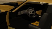 Chevrolet Camaro Bumblebee для GTA San Andreas миниатюра 3