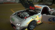 Mazda RX-7 FD3S RE Amemiya (Racing Car Arial) para GTA Vice City miniatura 6