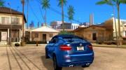 BMW X6M для GTA San Andreas миниатюра 3