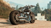 Harley-Davidson Knucklehead Bobber HQ для GTA 5 миниатюра 3