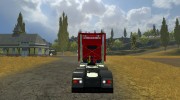 Scania Longline V Rot для Farming Simulator 2013 миниатюра 12