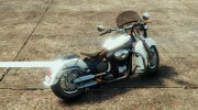 Harley Davidson Fat Boy Lo Vintage 1.1 для GTA 5 миниатюра 3