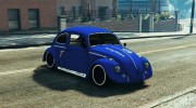 VW Beetle Livery Goodyear para GTA 5 miniatura 4