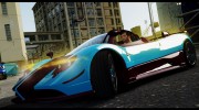 Pagani Zonda Cinque Roadster 2010 для GTA 4 миниатюра 1
