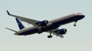 Boeing 757-200 United Airlines para GTA San Andreas miniatura 12