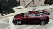 Cadillac CTS-V Coupe для GTA 4 миниатюра 2