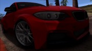 BMW 235i F22 Full 3D для GTA San Andreas миниатюра 7