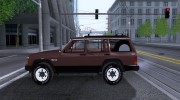 86 Jeep Cherokee para GTA San Andreas miniatura 2