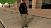 Shirt with Red Tie для GTA San Andreas миниатюра 5